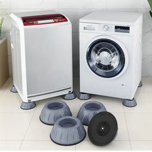 Load image into Gallery viewer, Non-Vibration Rubber Washing Machine Feet-4PS