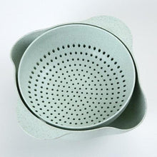Load image into Gallery viewer, Multifunctional Fruits Washing Basket Double Layers