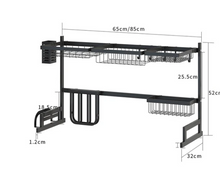 Load image into Gallery viewer, Organizer Supplies Shelf Storage Stainless Steel