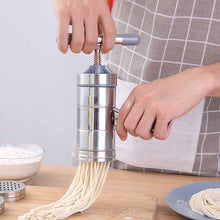 Load image into Gallery viewer, Pasta Noodle Maker Fruit Press Spaghetti